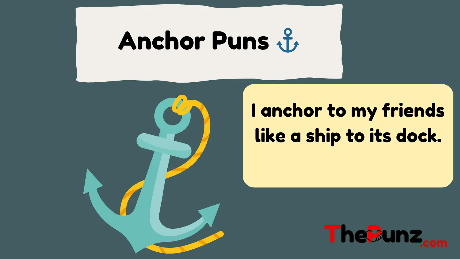 Anchor Puns