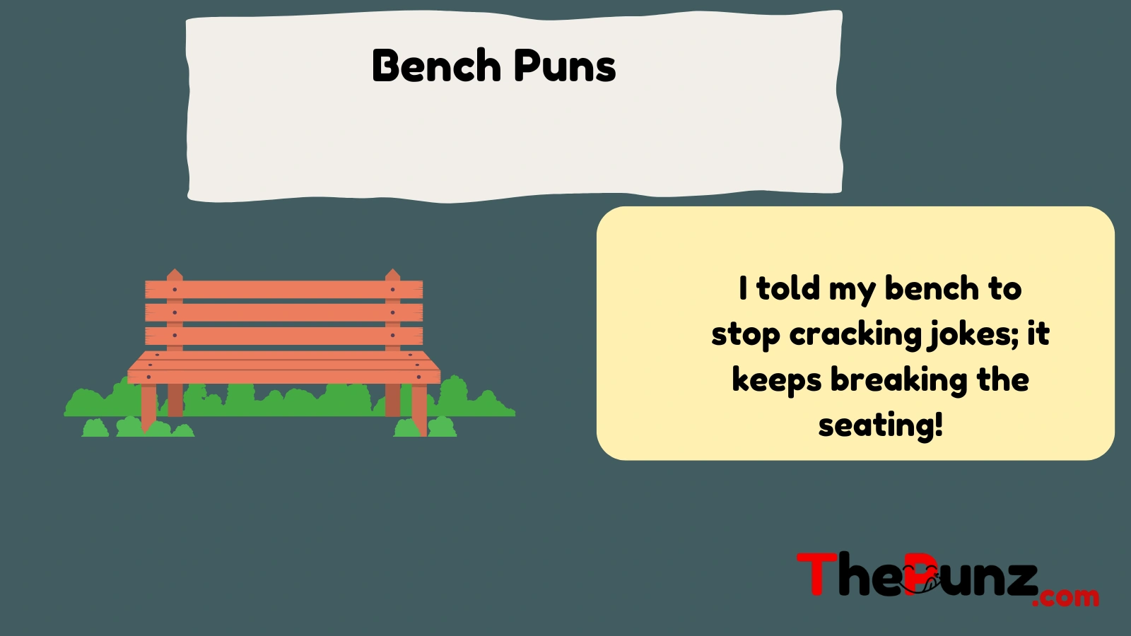 Bench Puns