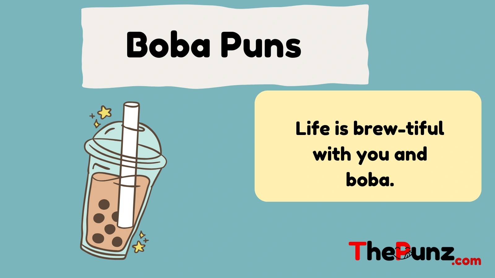  Boba Puns  