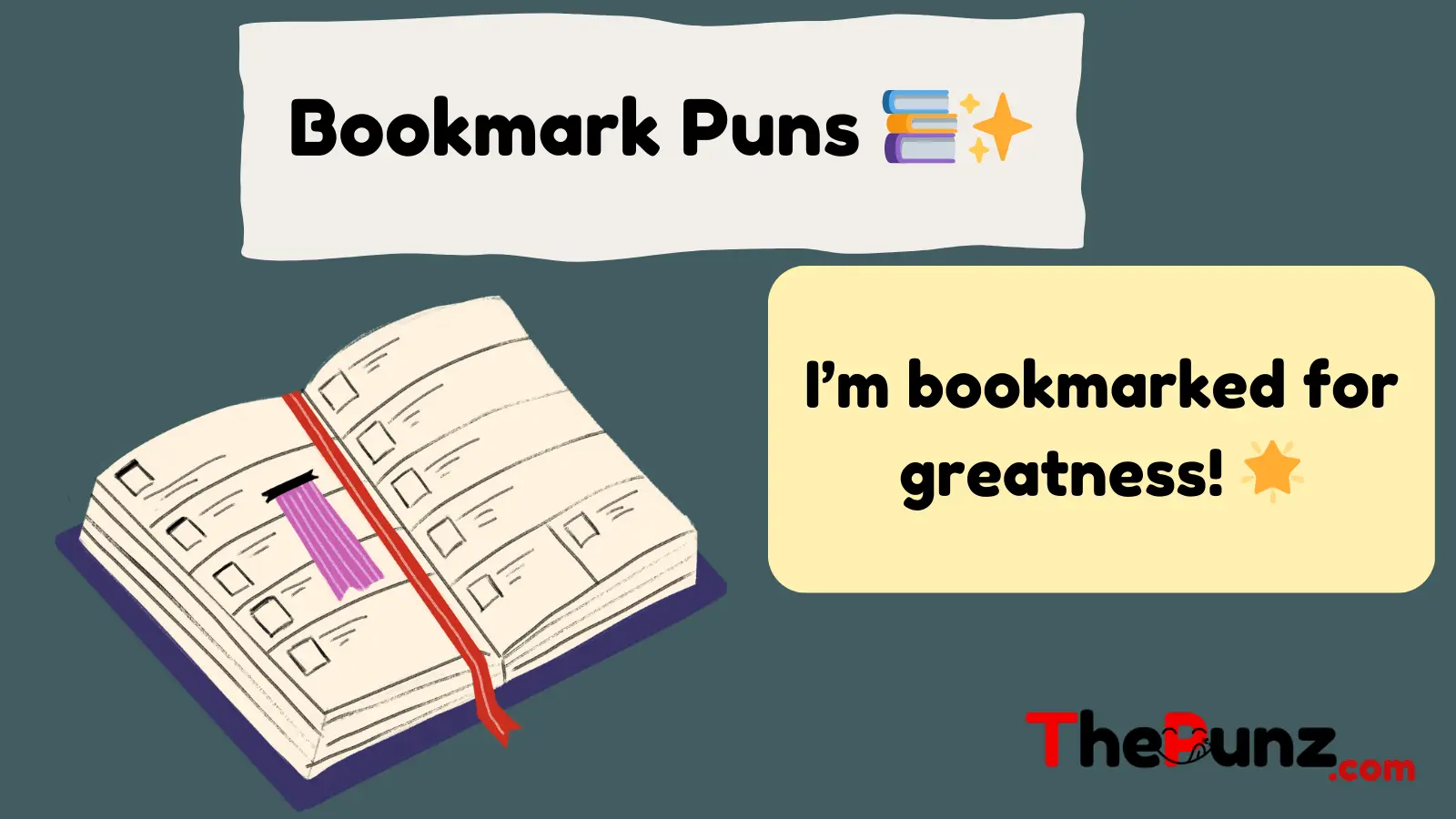 Bookmark Puns