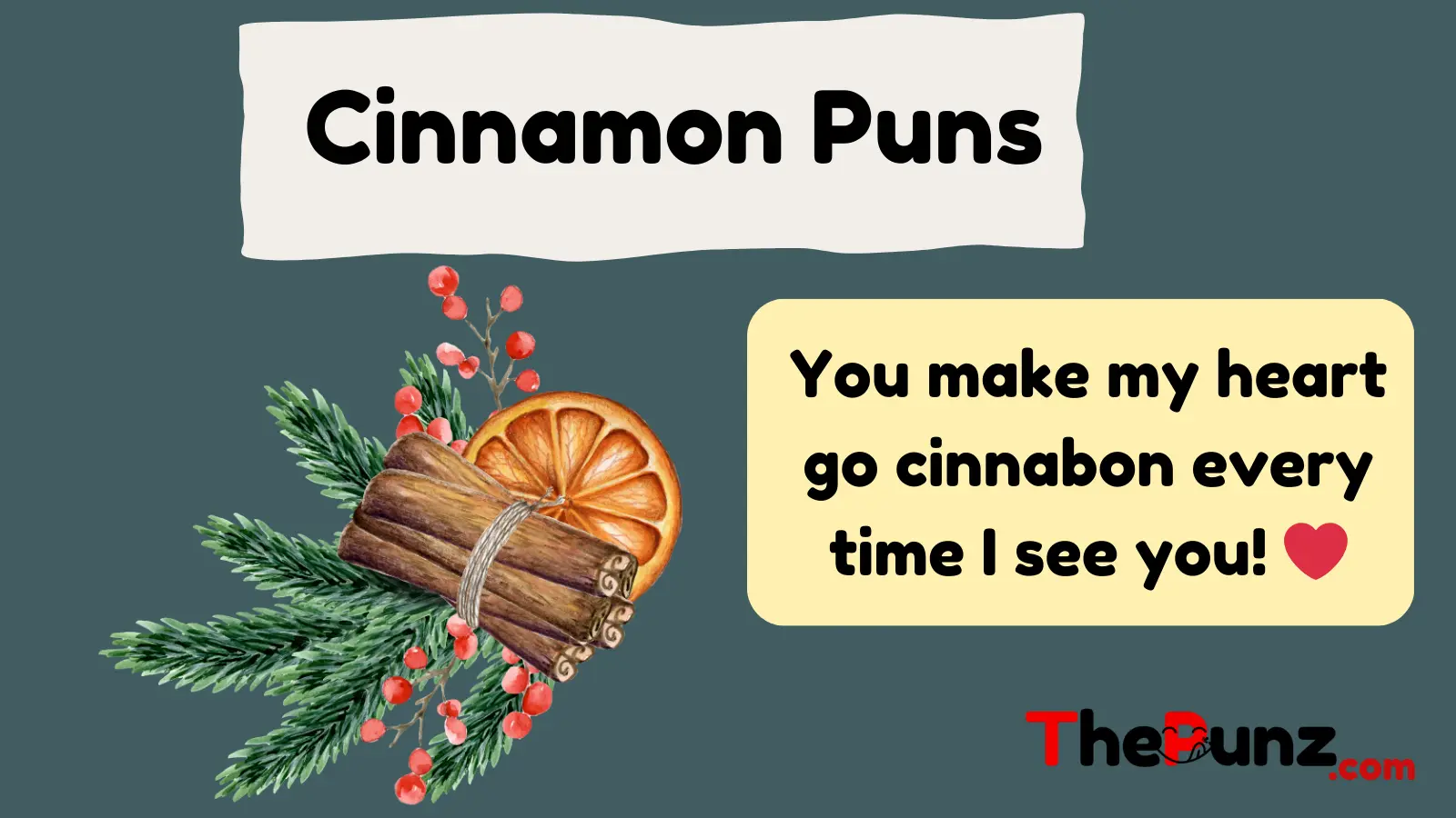  Cinnamon Puns
