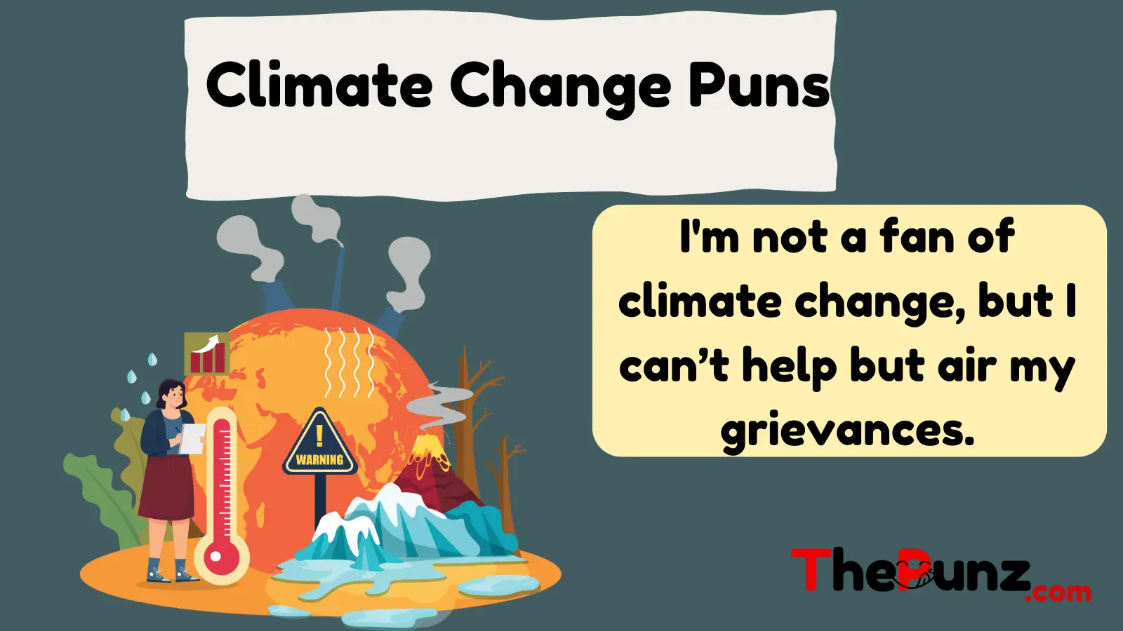  Climate Change Puns