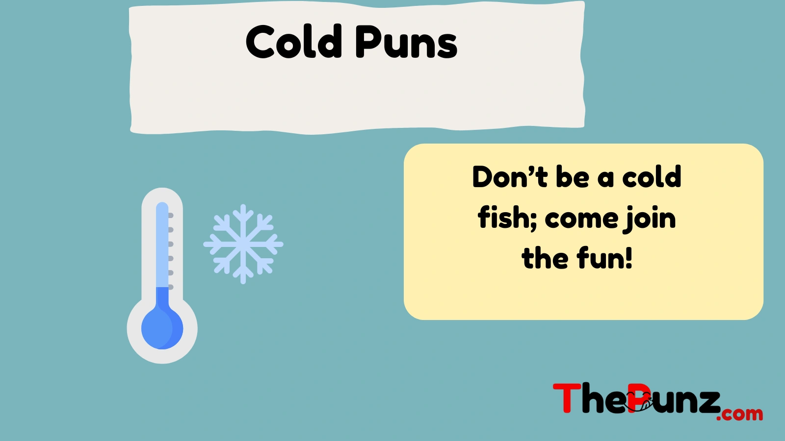  Cold Puns