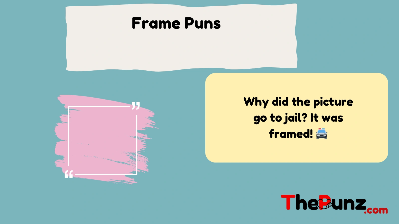 Frame Puns