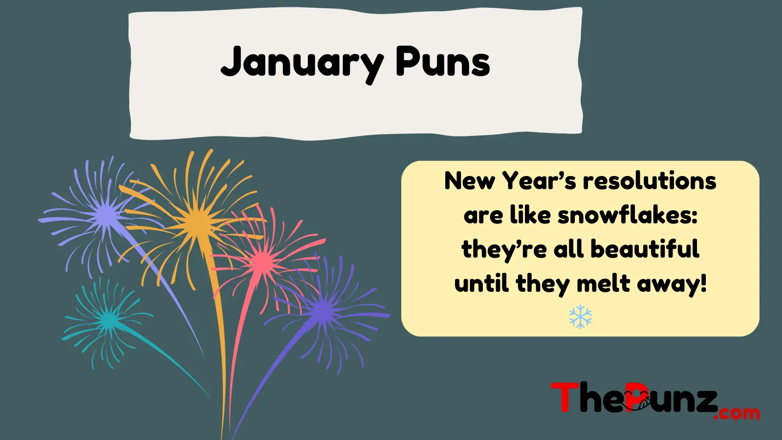 January Puns
