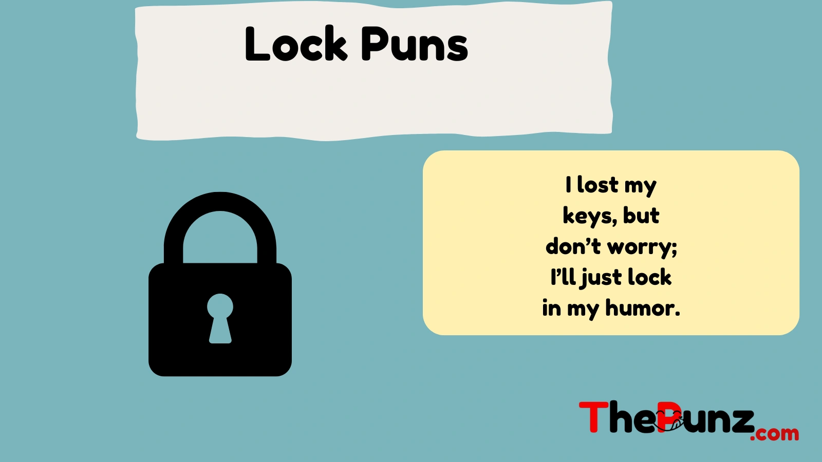  Lock Puns  