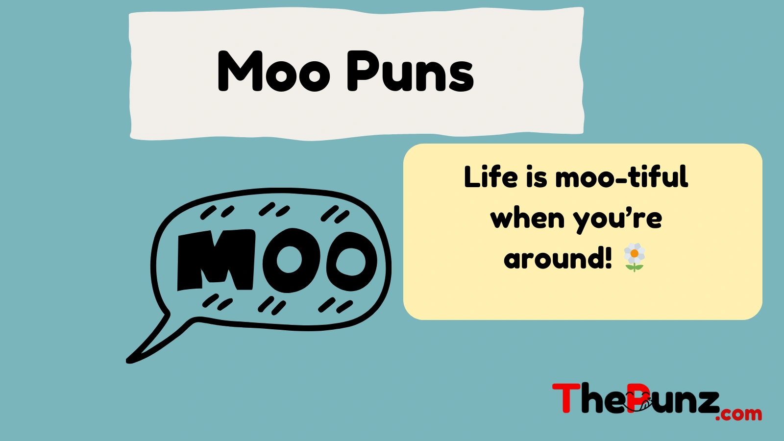 Moo Puns