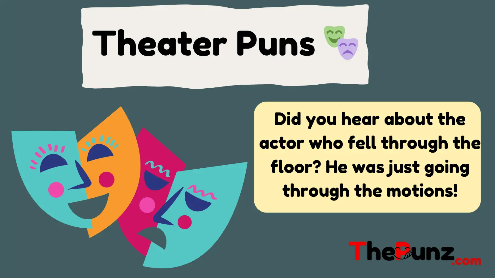 Theater Puns