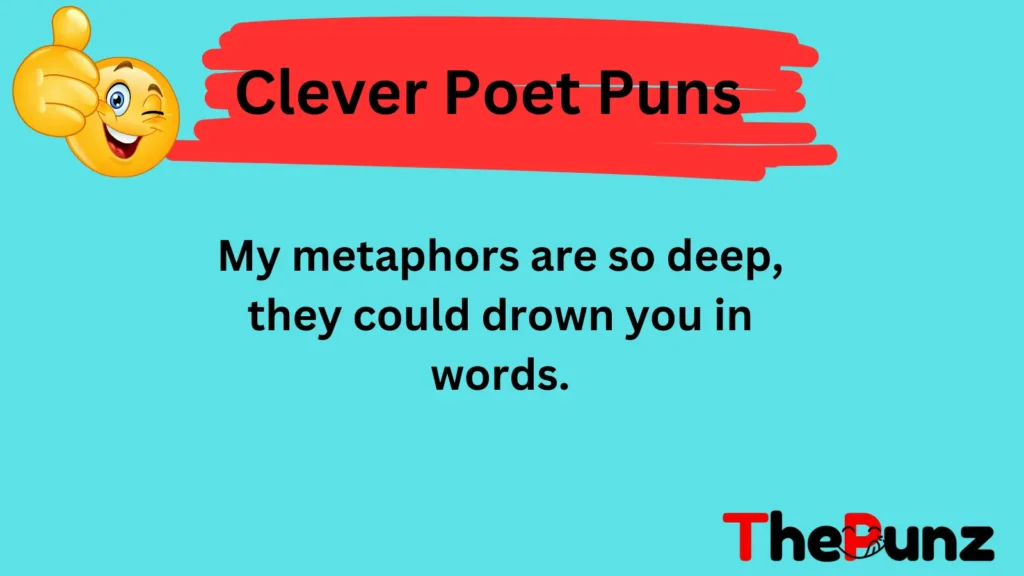 Punny Poetic Devices
