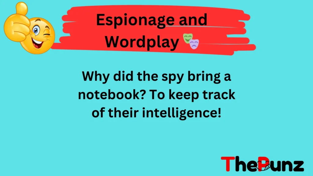 Espionage and Wordplay 🎭