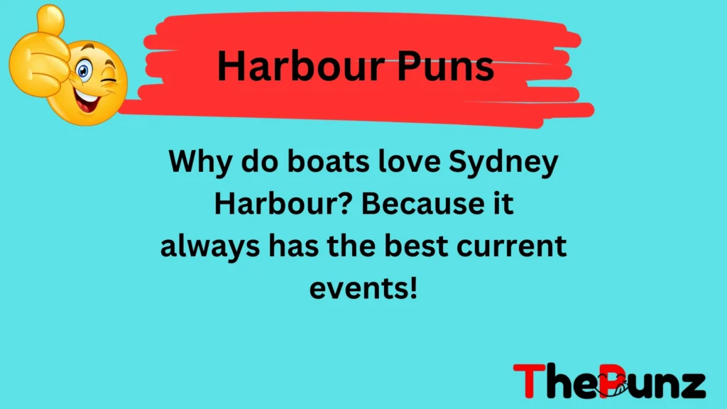 Harbour Puns