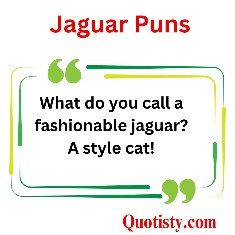 🌟 Wild and Witty Jaguar Jokes