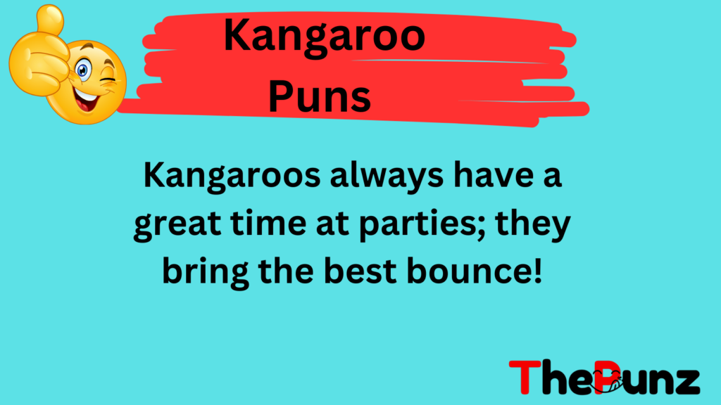 Kangaroo Puns 