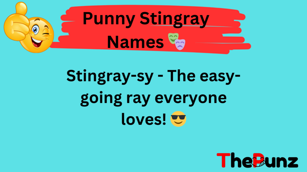 Punny Stingray Names 🎭