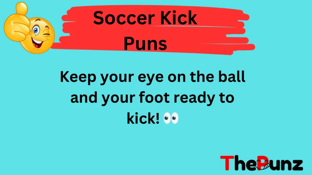 Soccer Kick Puns