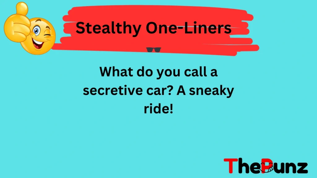 Stealthy One-Liners 🕶️