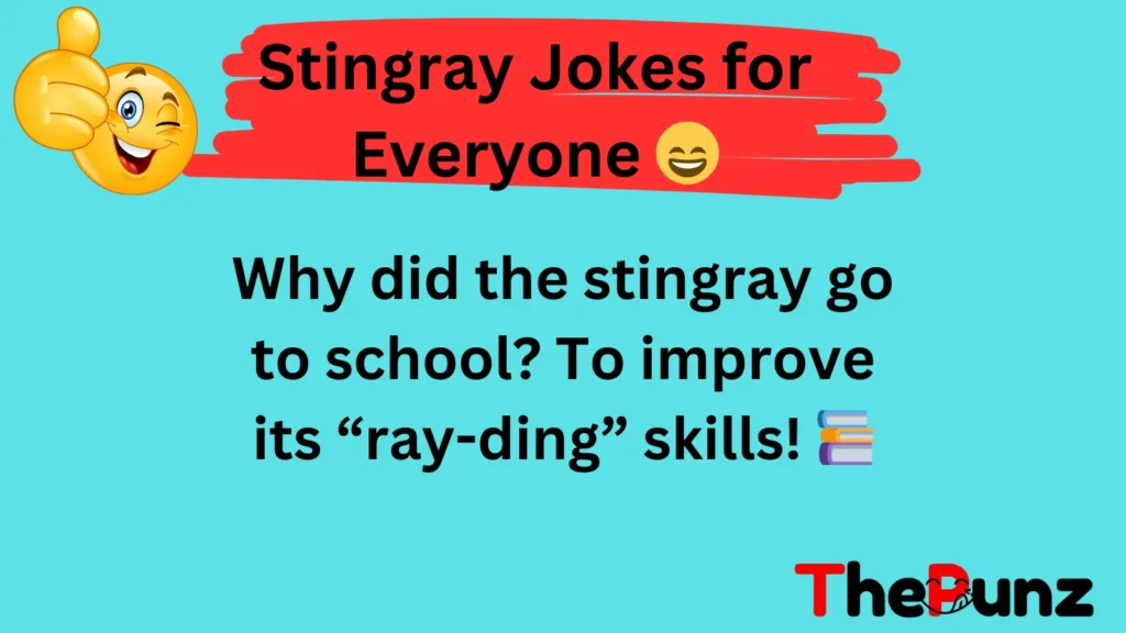 Stingray Jokes for Everyone 😄