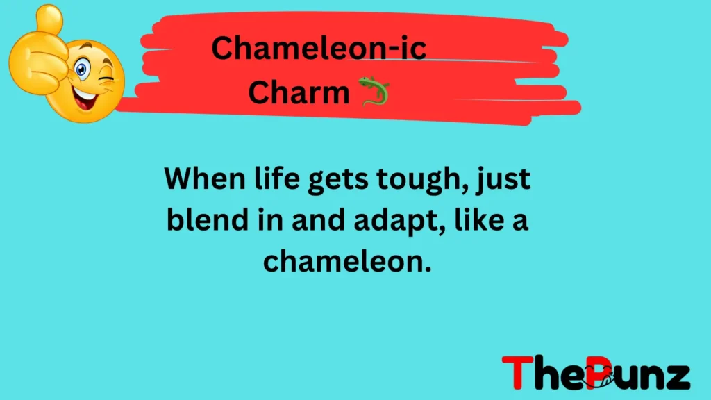 Chameleon-ic Charm 🦎