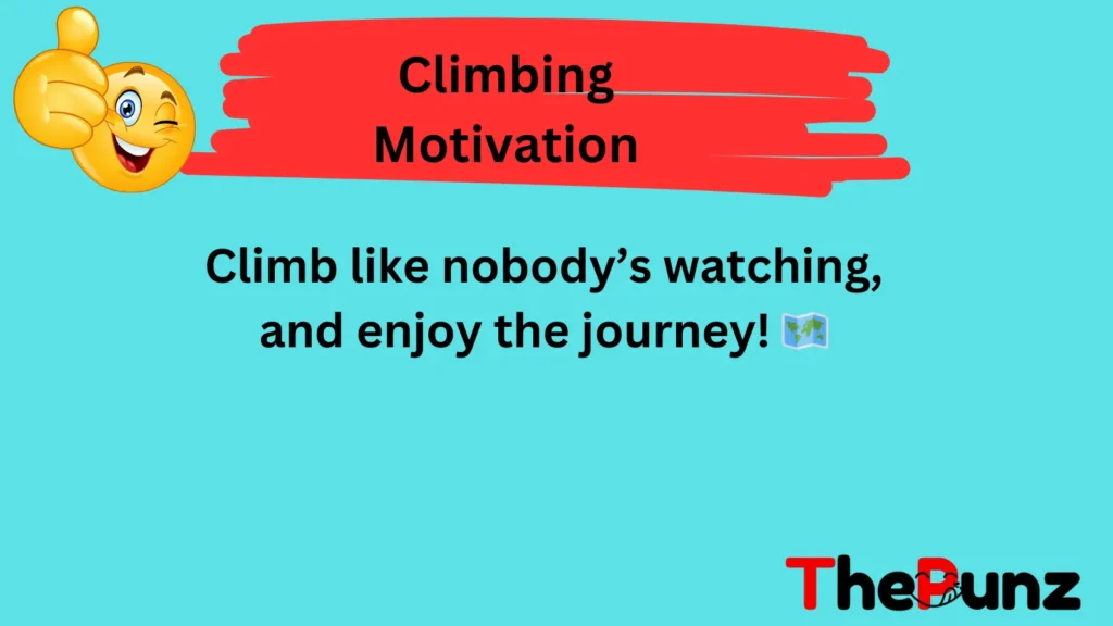 Climbing Motivation