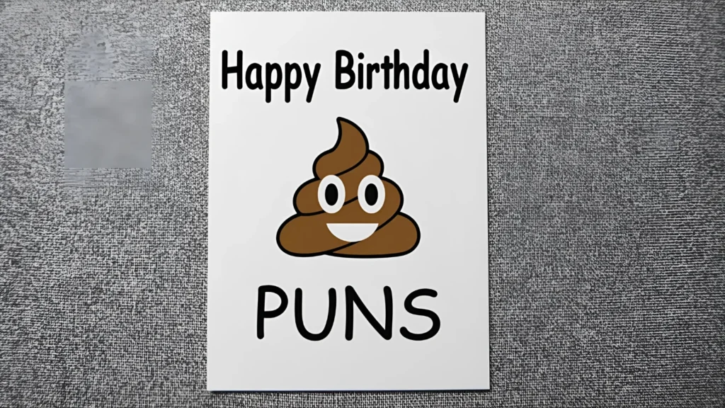 🎂Birthday Poop Puns — For Those Who Love Potty Humor Parties