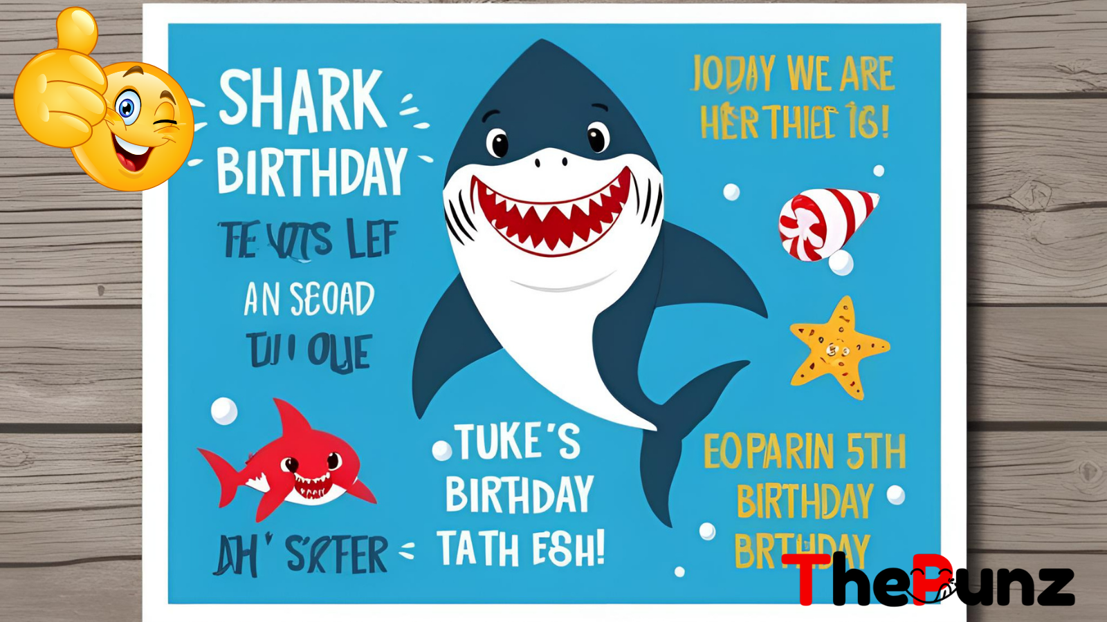 Shark Birthday Puns