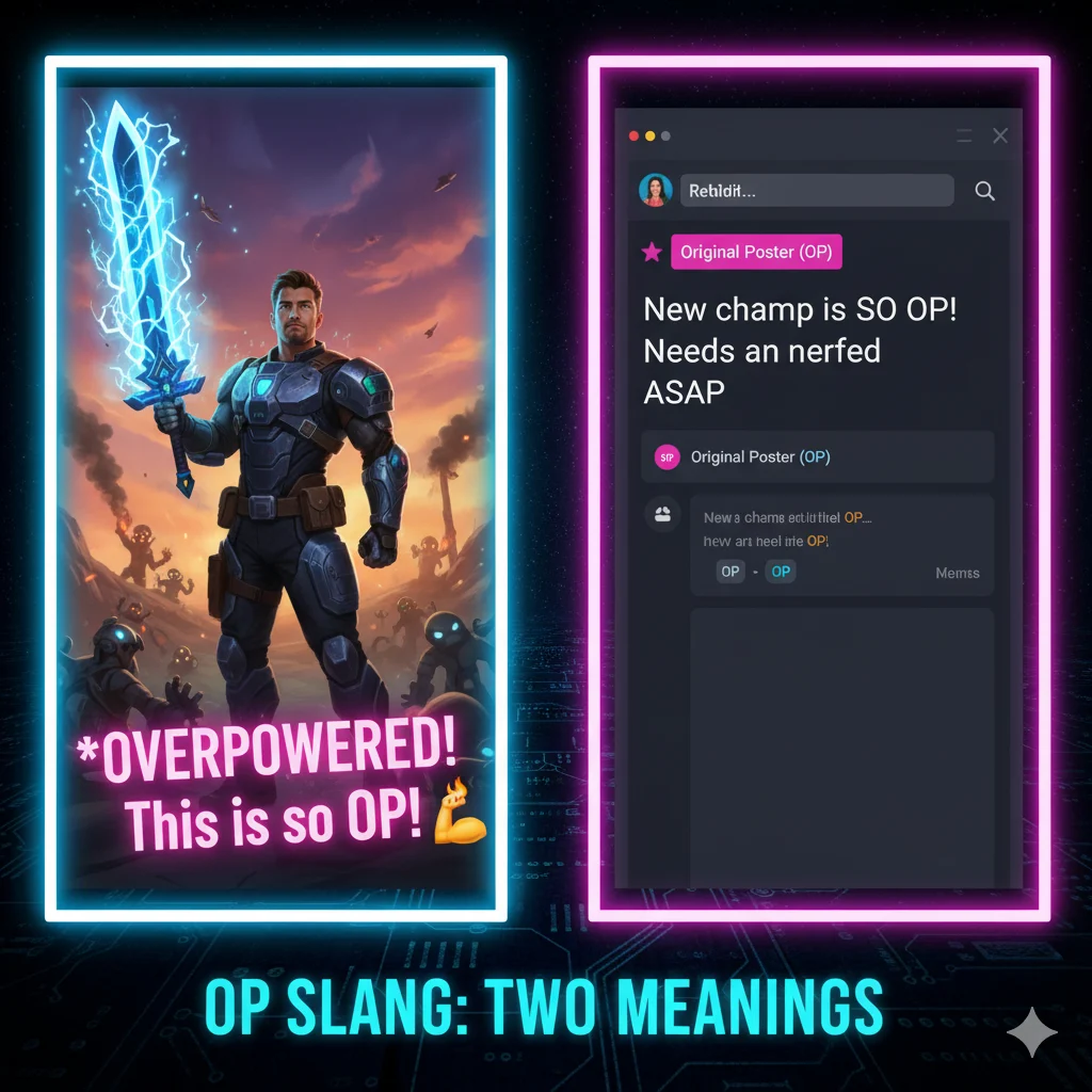 💬 What Does “OP” Mean in Slang?