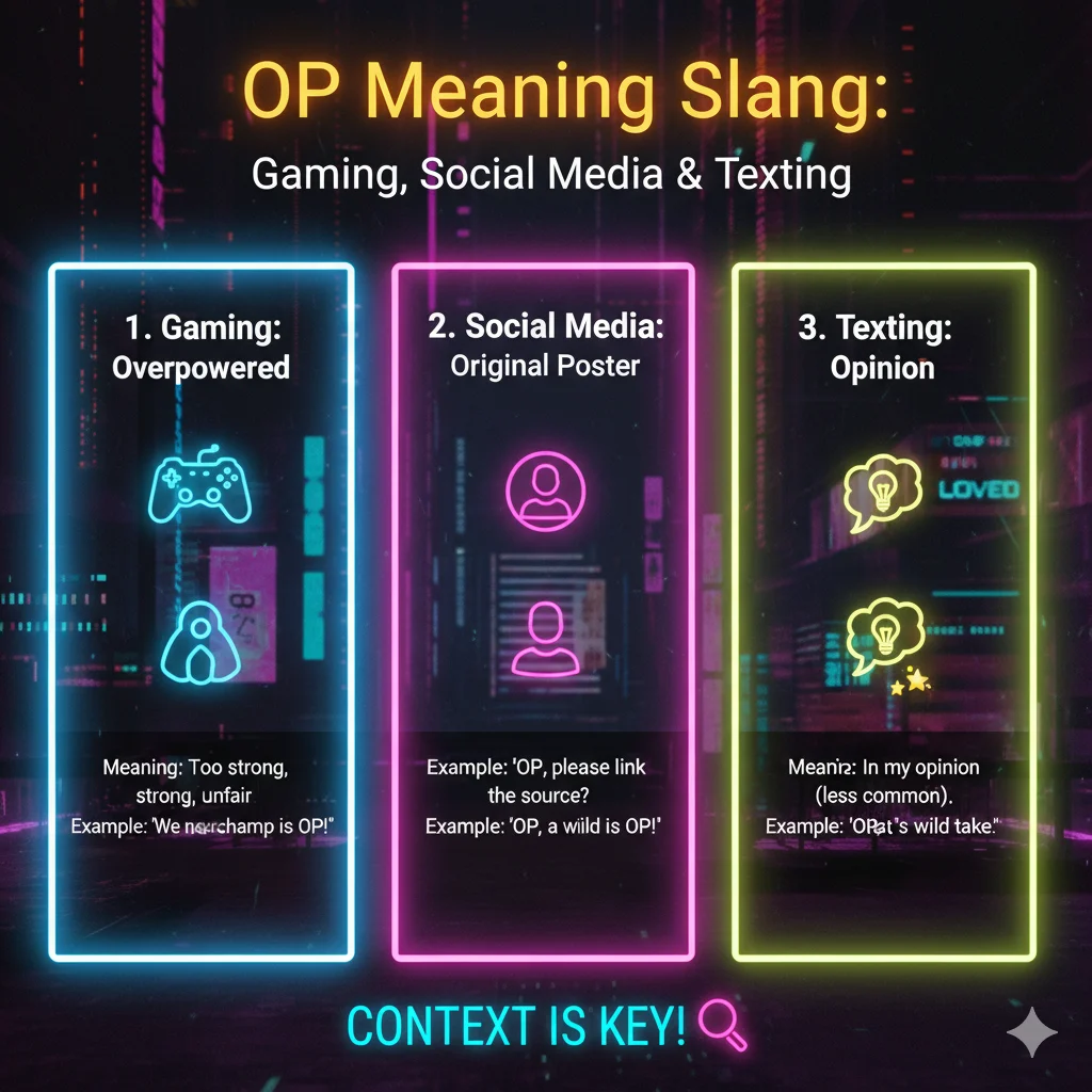 🕵️ How to Identify Which “OP” Someone Means