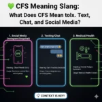 💚 CFS Meaning Slang