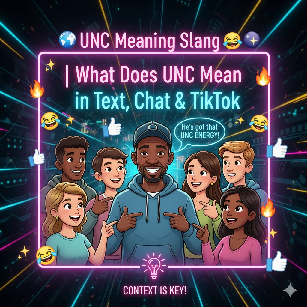 🌐 UNC Meaning Slang 😎 | What Does UNC Mean in Text, Chat & TikTok?