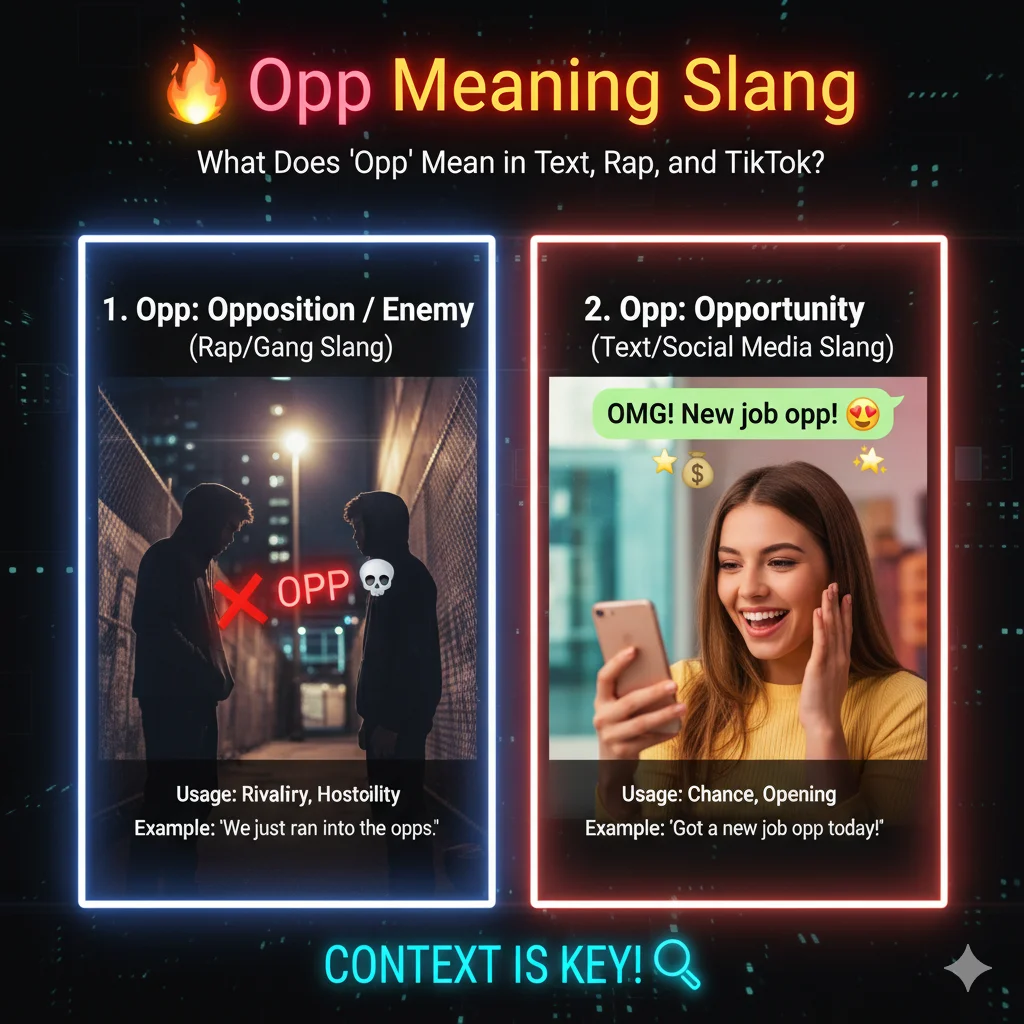 Opp Meaning Slang