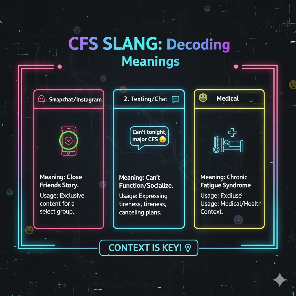 🕵️ CFS Meaning in Different Contexts