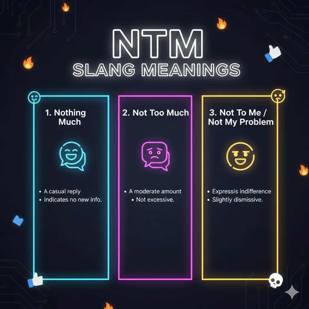 🔠 Common Meanings of NTM