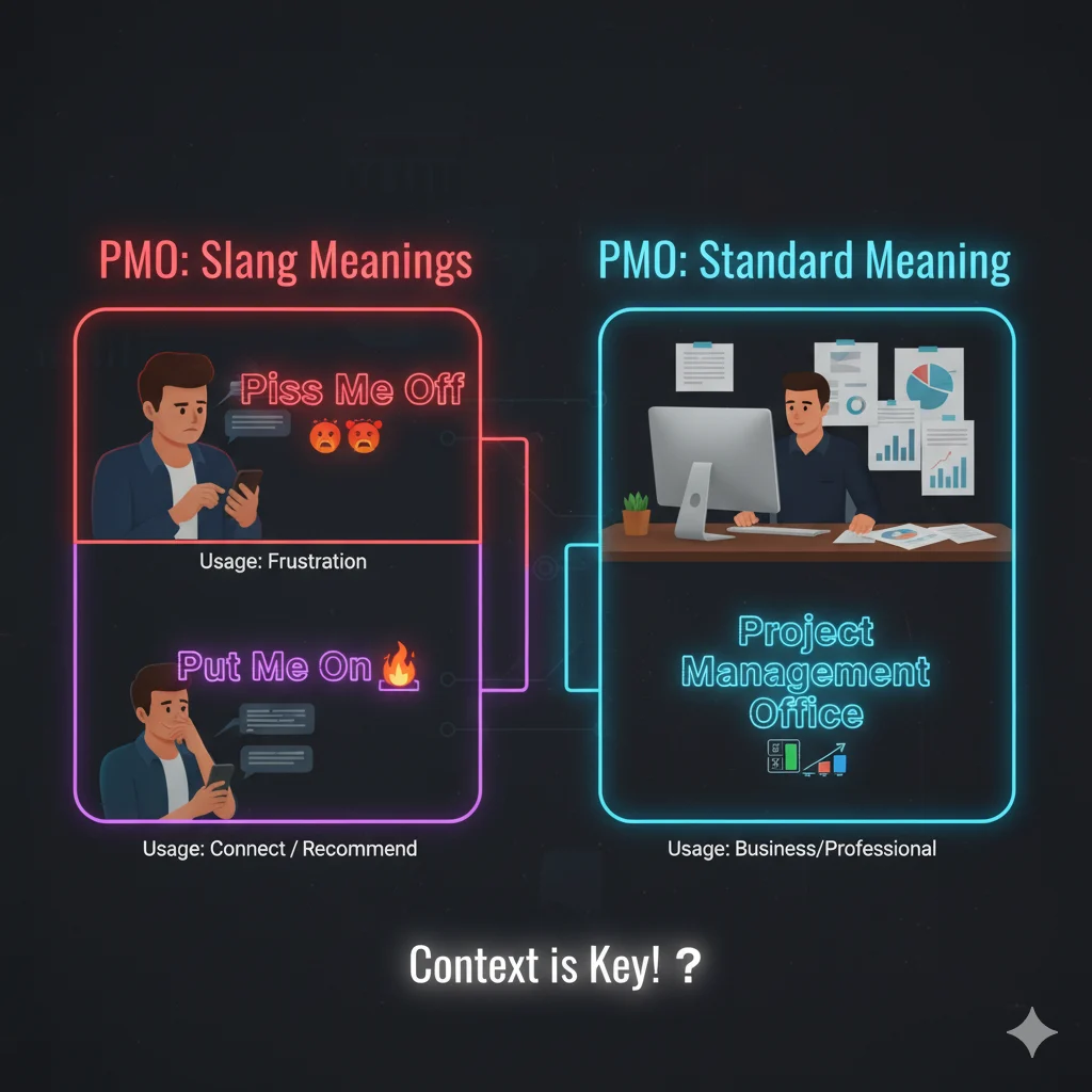 PMO Meaning Slang