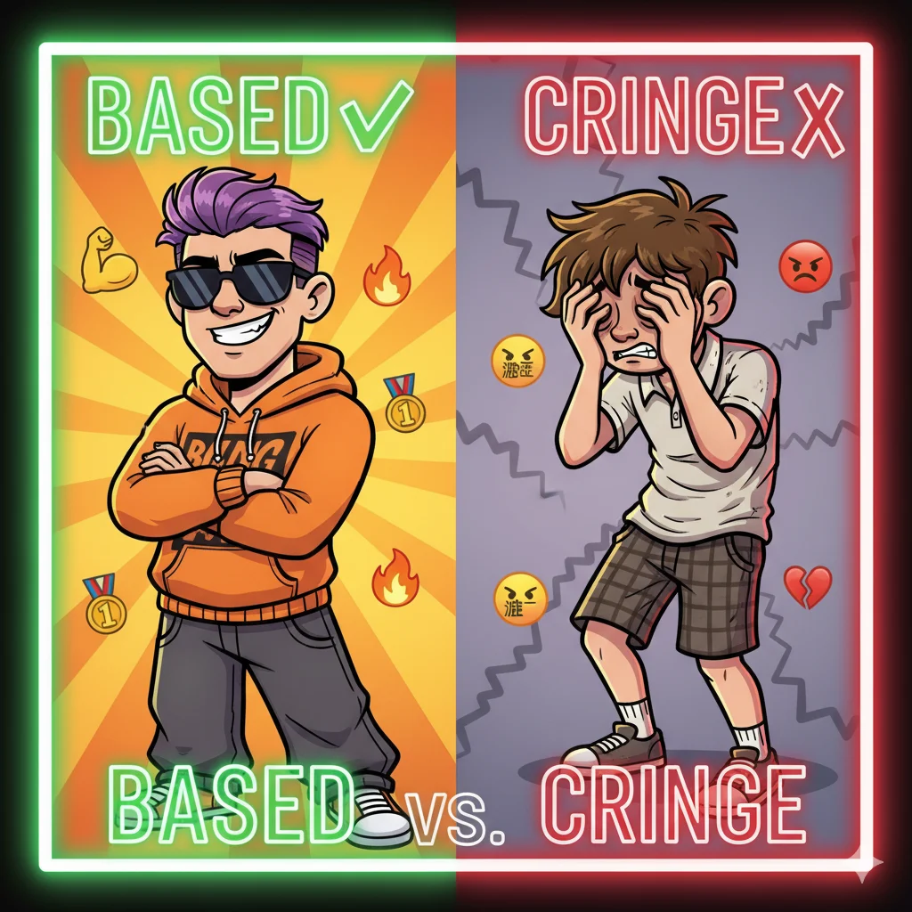 🔄 Based vs Cringe: The Internet Battle