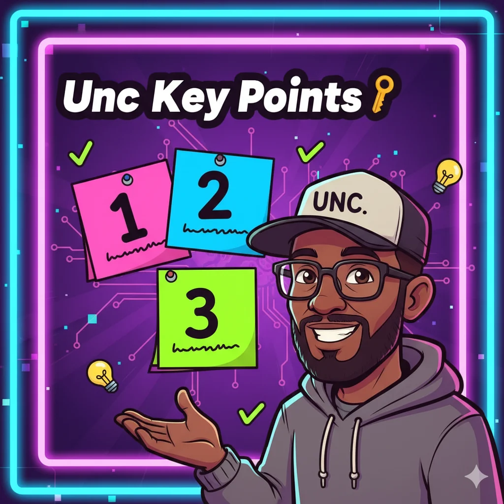 🧾 3 Key Takeaways About UNC Slang