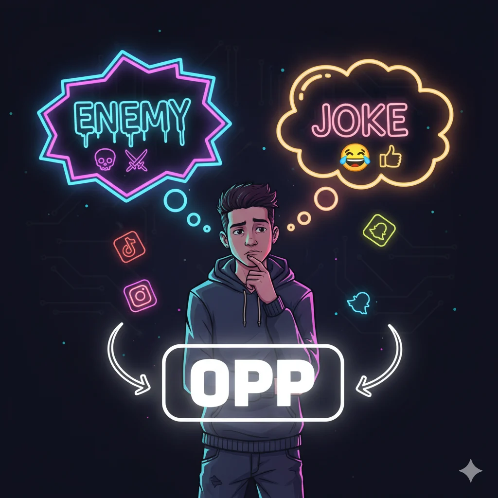 ❓ Is “Opp” a Bad Word?