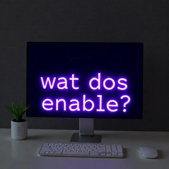 What Does Enable Mean