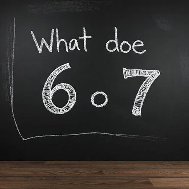 What Does Six Seven Mean