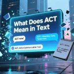 What Does ACT Mean in Text?💬2026