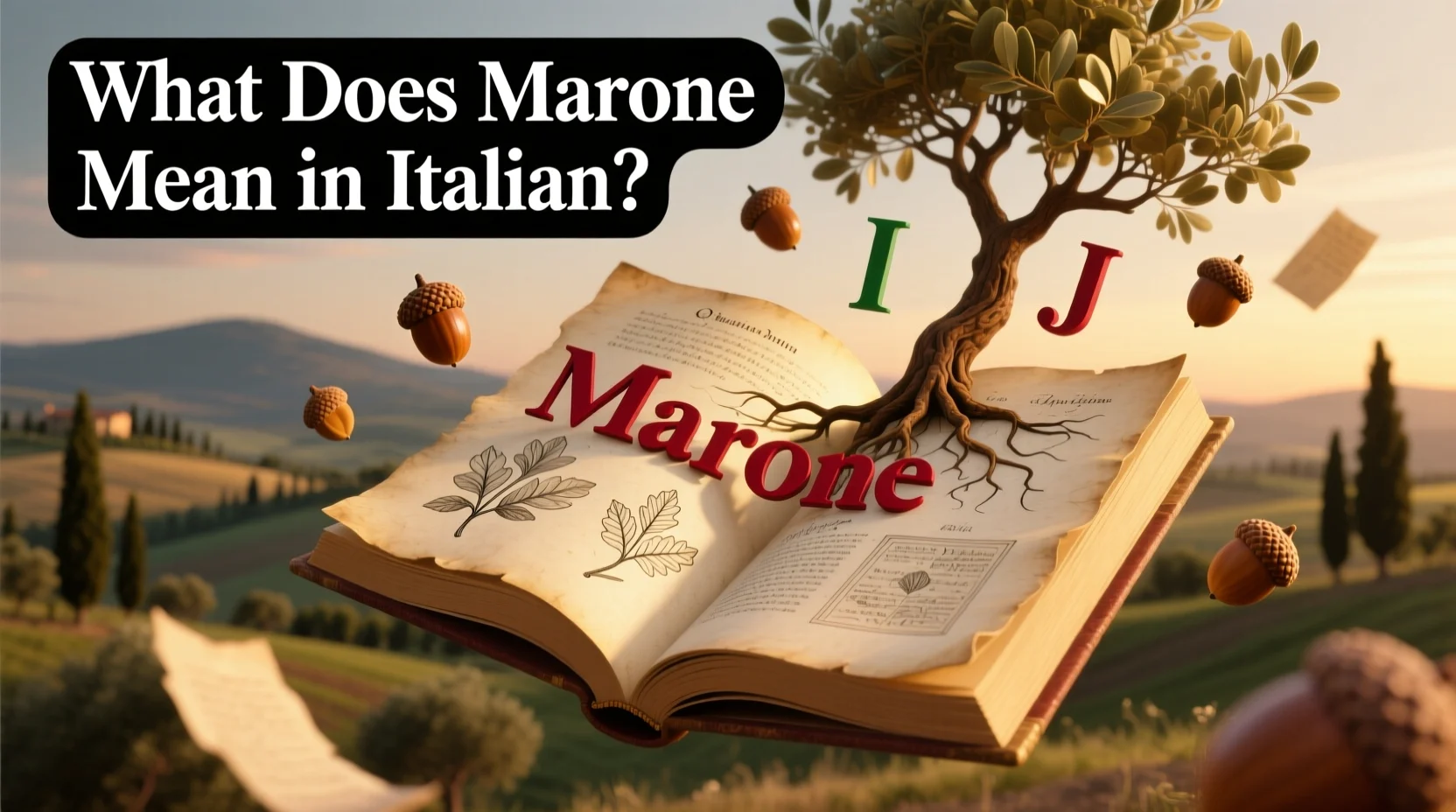 What Does Marone Mean in Italian 🇮🇹 2026