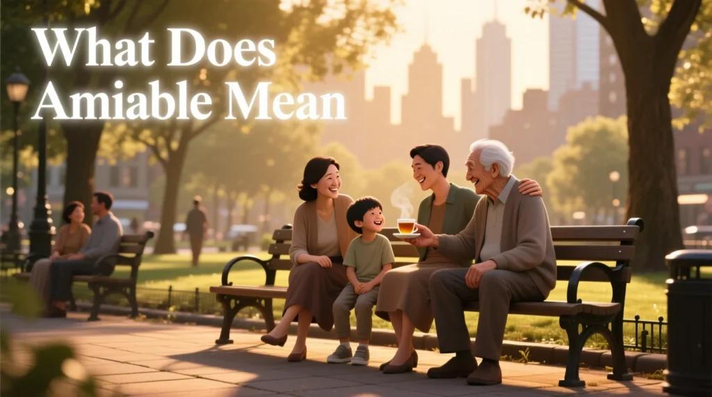 What Does Amiable Mean?😊2026