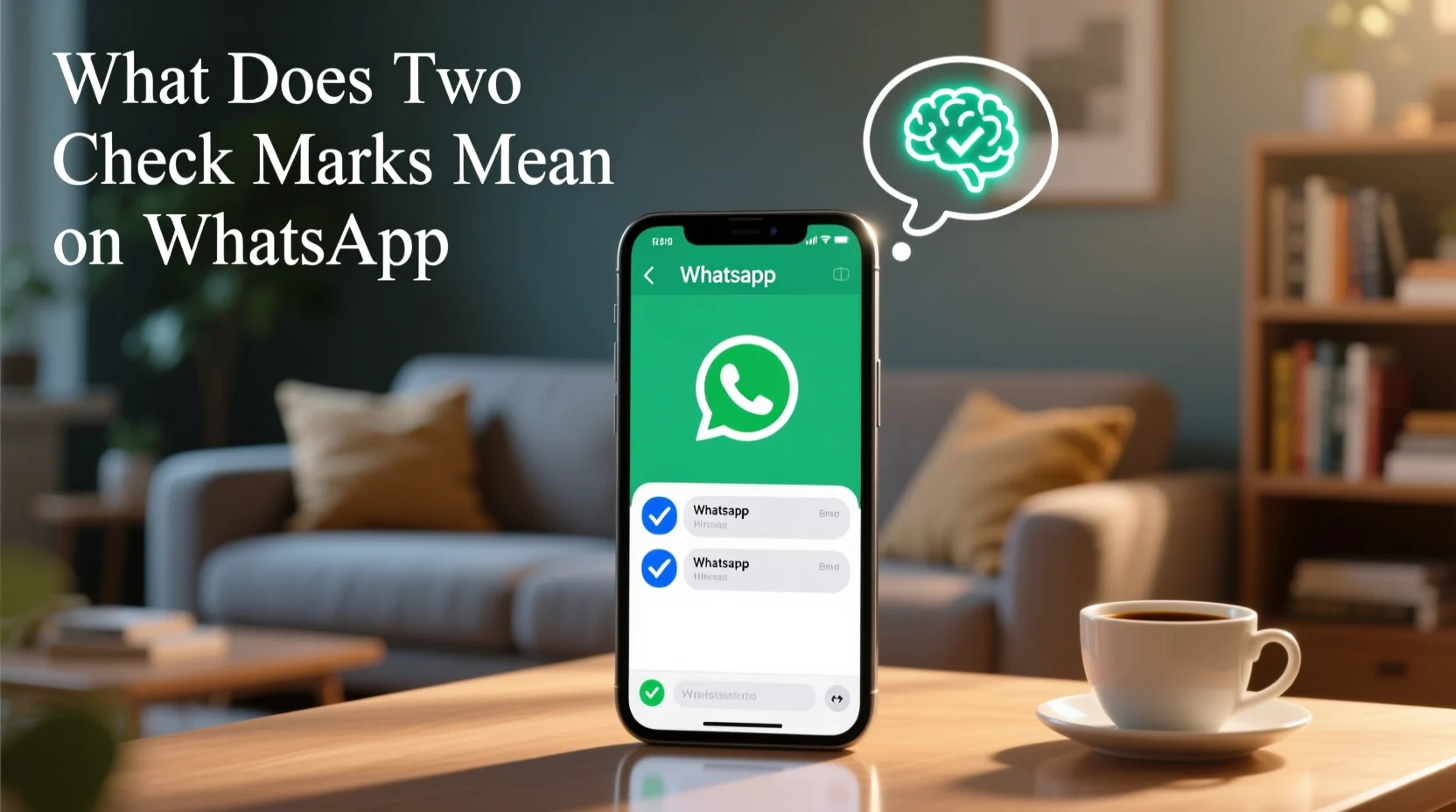 What Does Two Check Marks Mean on WhatsApp ✅✅2026